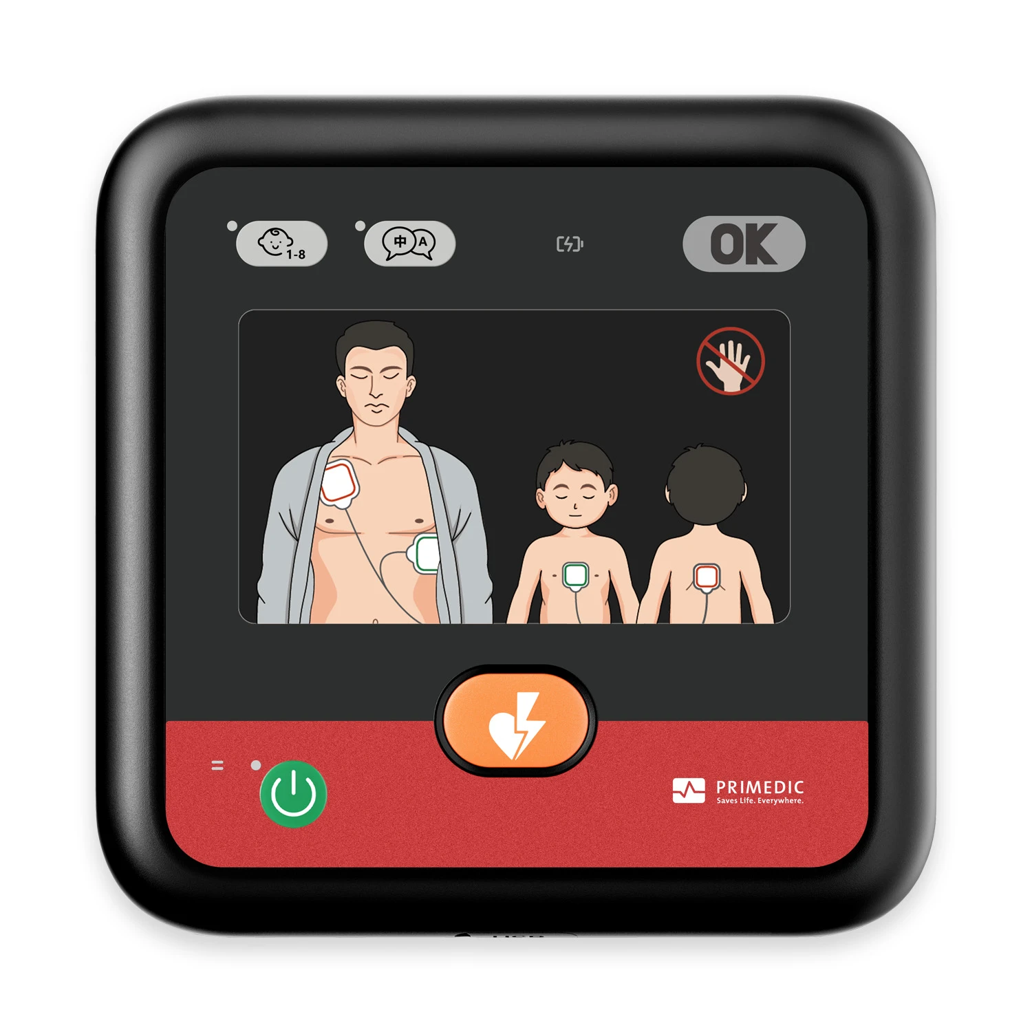 Defibrylator AED Primedic myPAD - obrazek 2