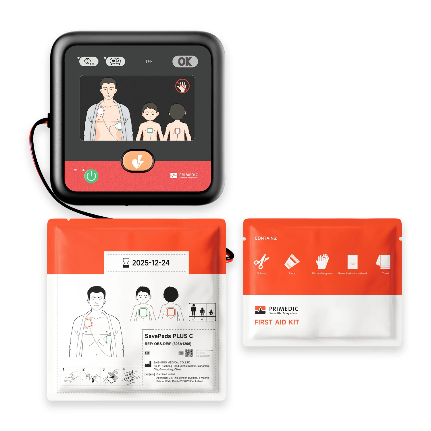 Defibrylator AED Primedic myPAD - obrazek 3